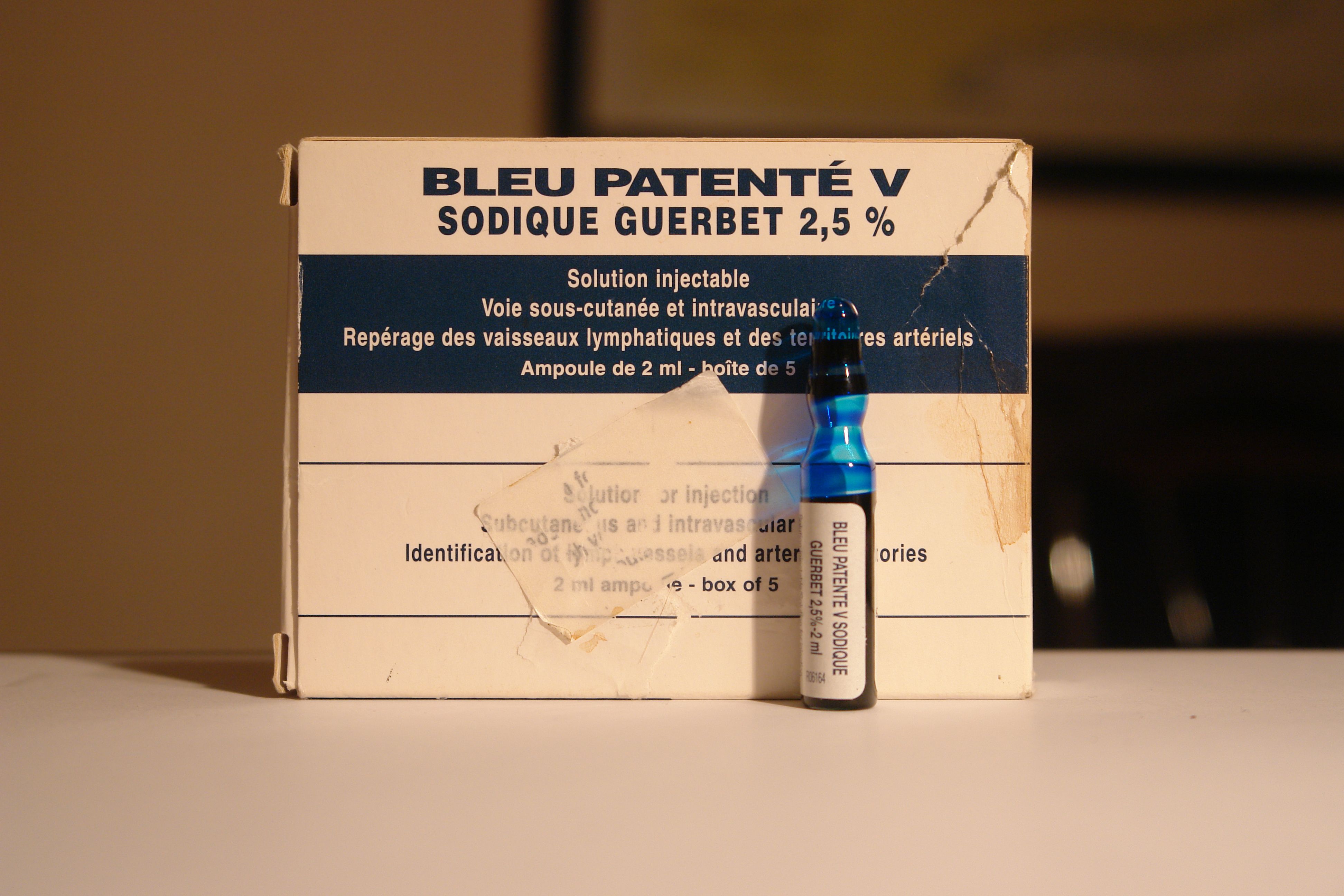 Blue Patente